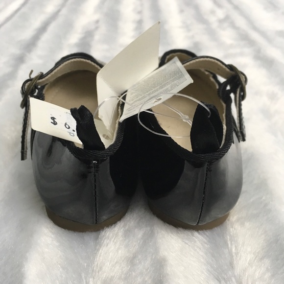 Baby Gap black patent cat Mary Janes dress shoes - Picture 7 of 7